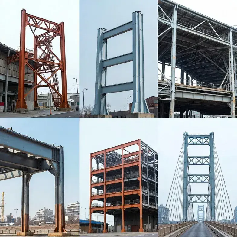 Carane Struktur Steel Works ing Konstruksi Modern