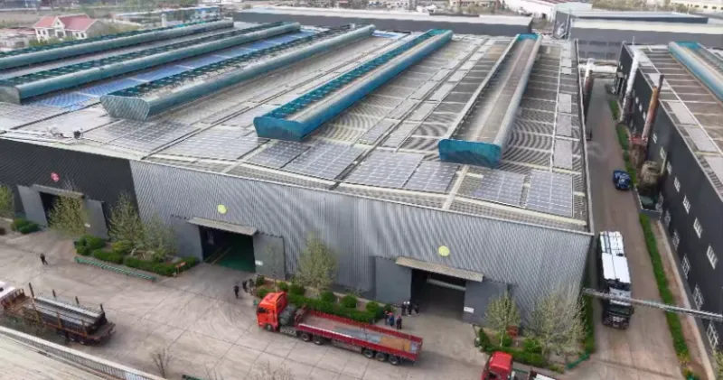 Shunchen steel product warehouse for Hot Dip Galvanized Grating